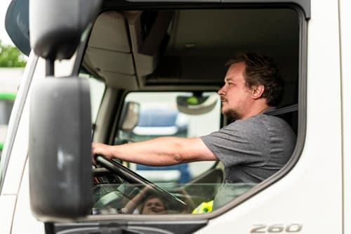 Chauffeurs volgen een Code 95 training bij FrisseStart in de regio Eindhoven
