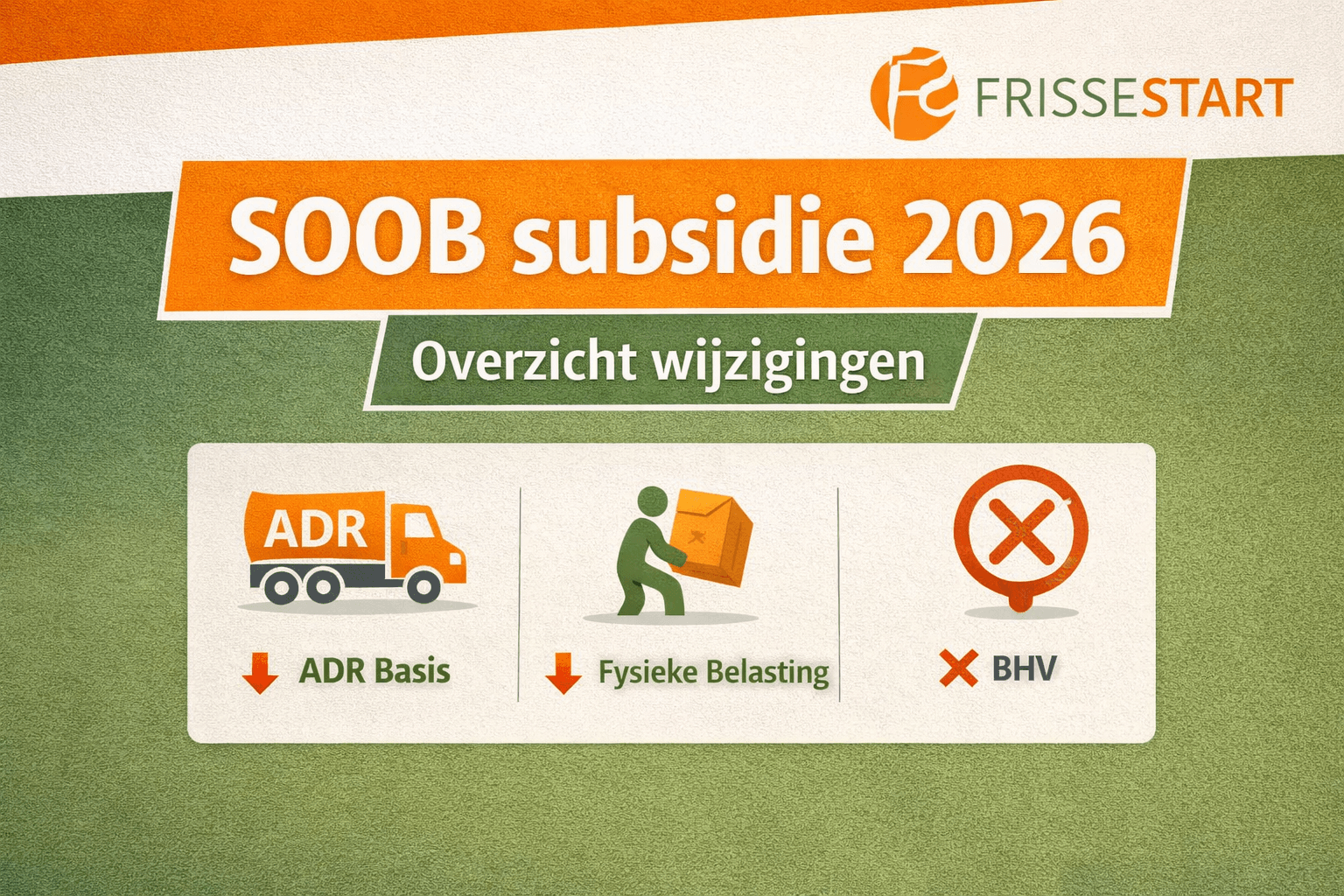 SOOB subsidie 2026: wat is er gewijzigd en wat niet?